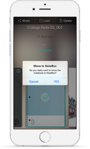 app_email_share Neo Notes archiveren